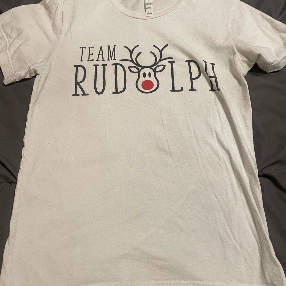 Team Rudolph White T-Shirt
